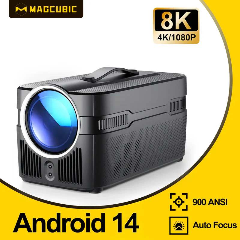 Magcubic HY450C 900ANSI Auto Focus Projector 8K 1080P Ultra Short Throw Allwinner H713 Android11 BT5.4 Auto Offset Home Theater Voice - Image 3